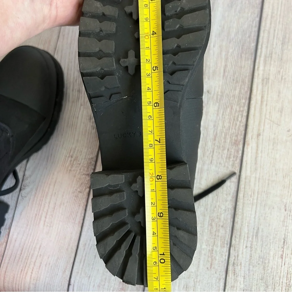 Lucky Brand Akonn Black Quilted Winter Boots 9.5